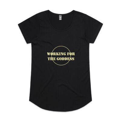 Mali Tee - Yellow Logo   Thumbnail