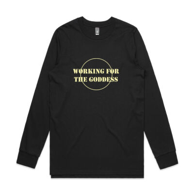 Long Sleeve Tee - Yellow Logo Thumbnail