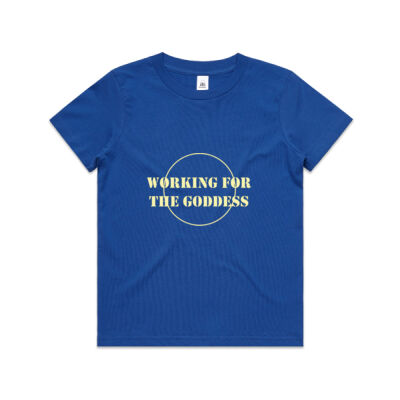 Kids T-Shirt Yellow Logo  Thumbnail