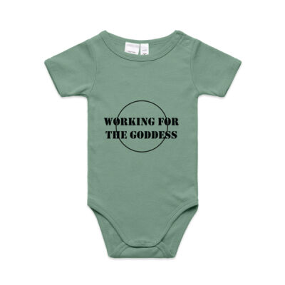 Baby Onsie Black Logo  Thumbnail