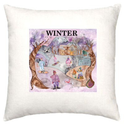 Mother Nature's Wisdom - Cushion - Winter  Thumbnail